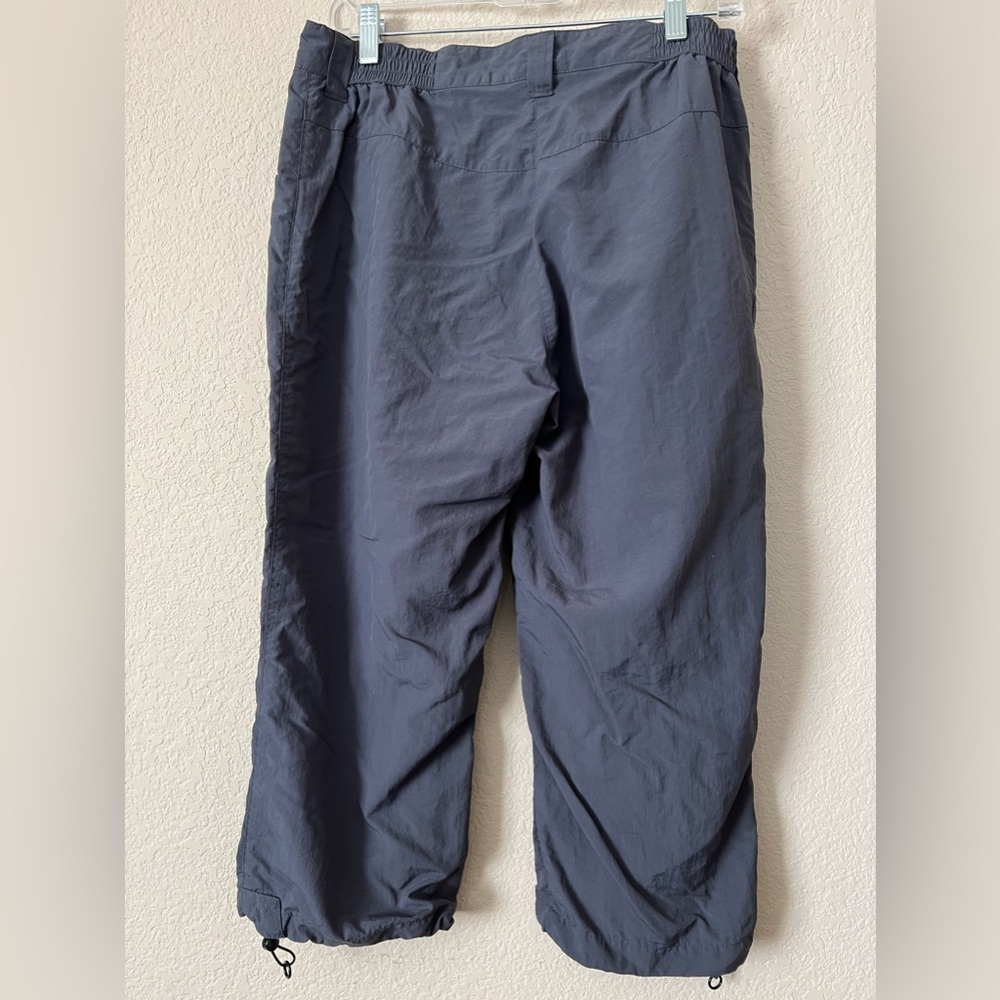Jack Wolfskin Outdoor Belsen Capris Pants Grey 20” Inseam Women’s Medium Hiking - Picture 4 of 5